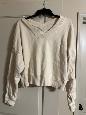 Aerie Cream Sweatshirt